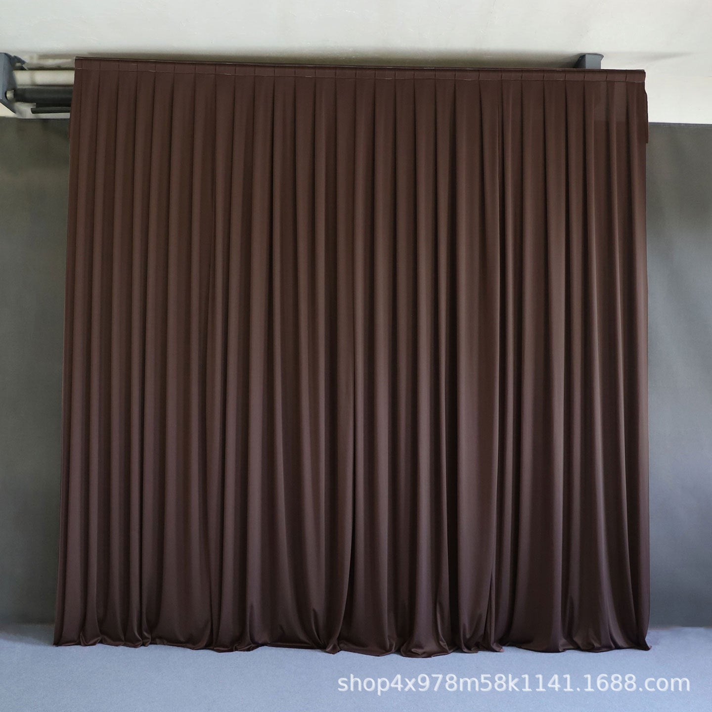 Soft Milk Silk Backdrop Curtain - 3m x 3m Wedding Draping Panel