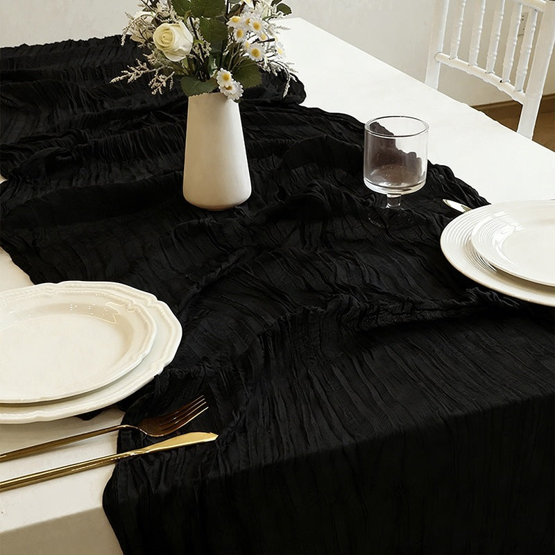Boho Gauze Cheesecloth Table Runner - 90 x 300cm Wedding Decor