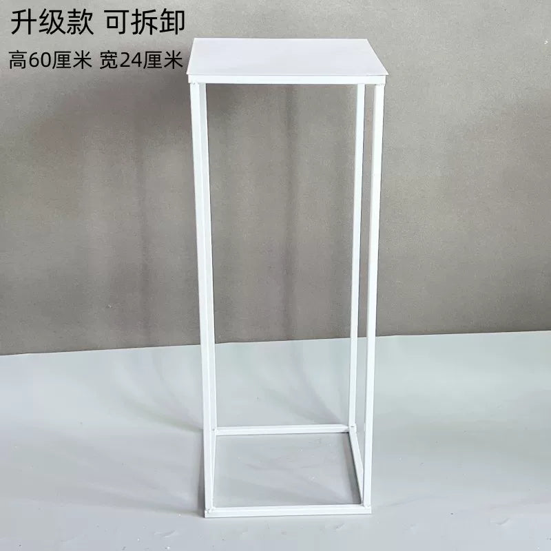 Metal Geometric Flower Stand - Wedding Aisle & Welcome Decor