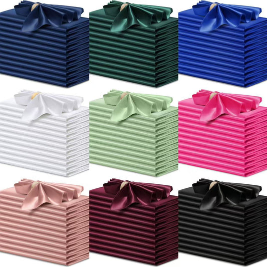 Satin Cloth Napkins 50 x 50cm - Wedding Table Decor