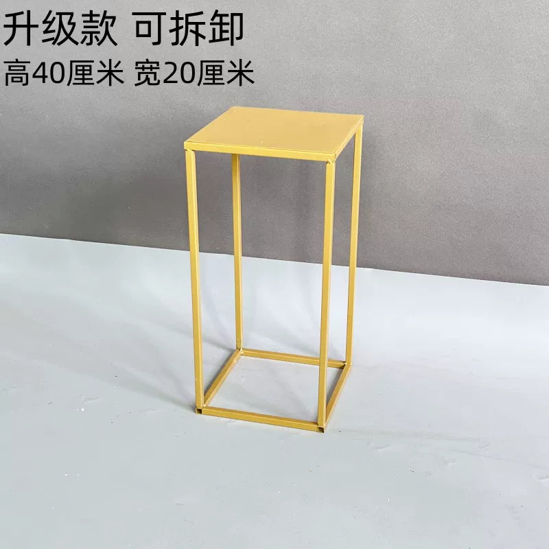 Metal Geometric Flower Stand - Wedding Aisle & Welcome Decor