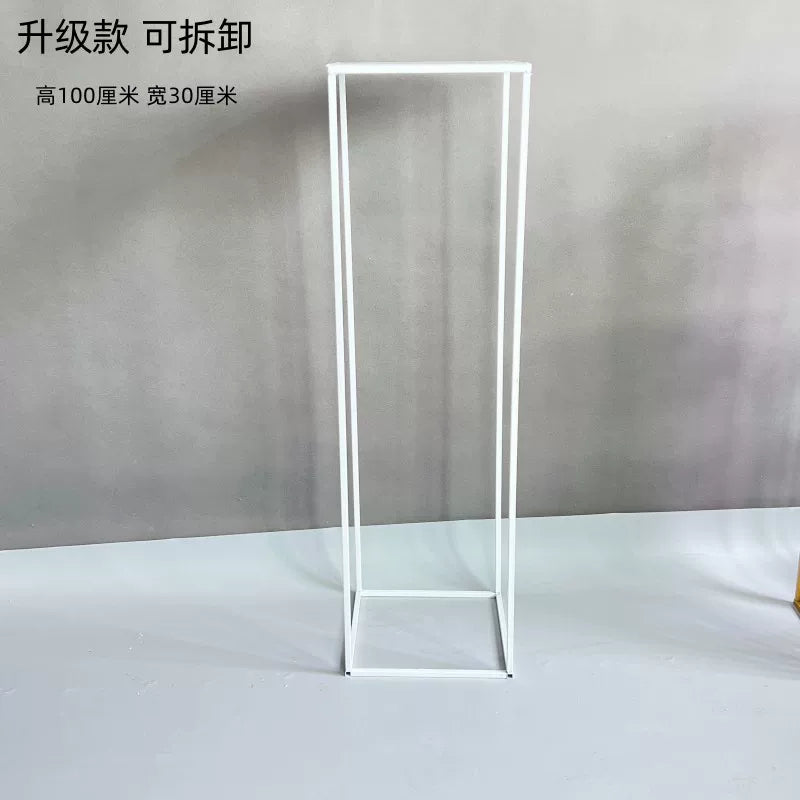 Metal Geometric Flower Stand - Wedding Aisle & Welcome Decor
