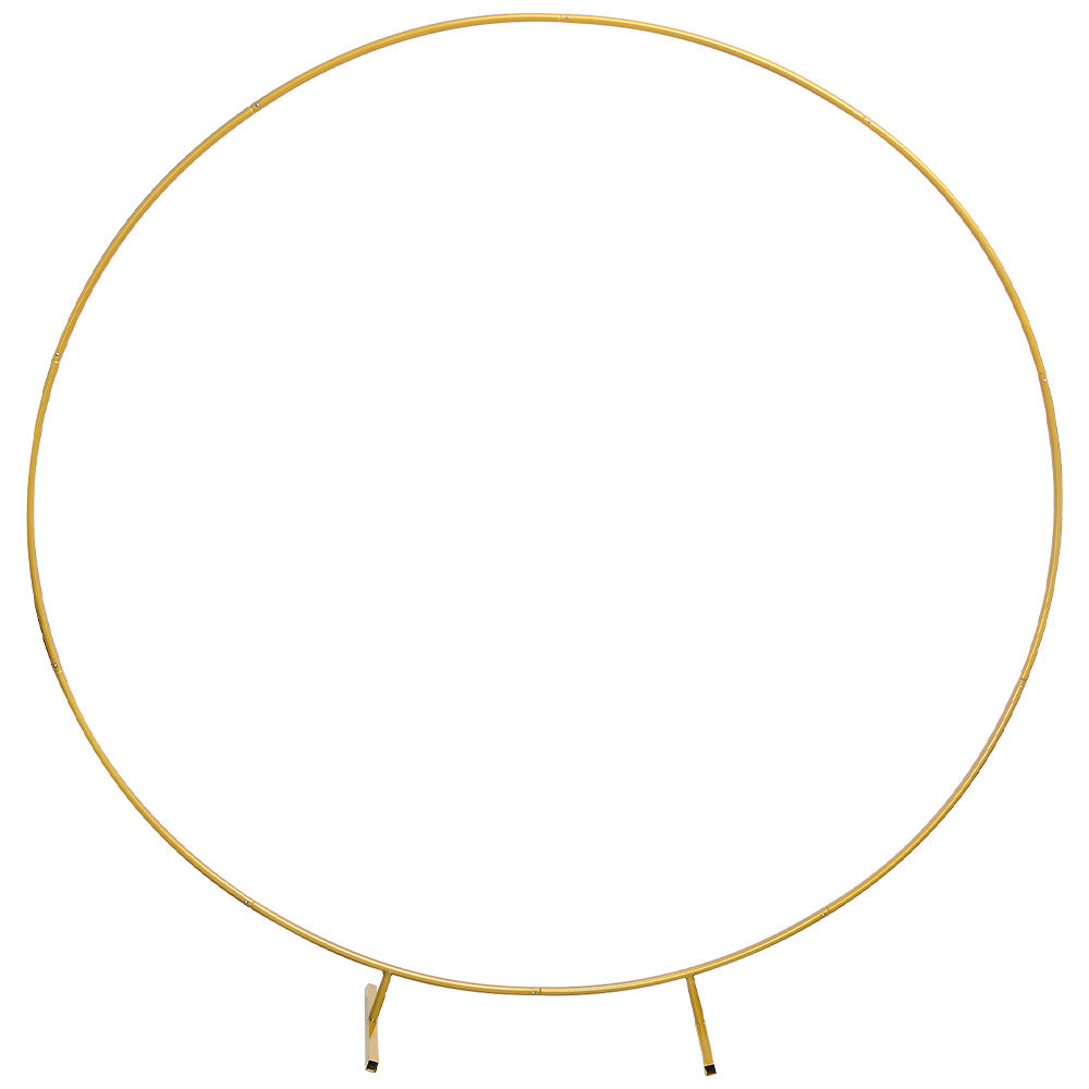 Round Metal Wedding Arch Frame - Ceremony & Photo Backdrop
